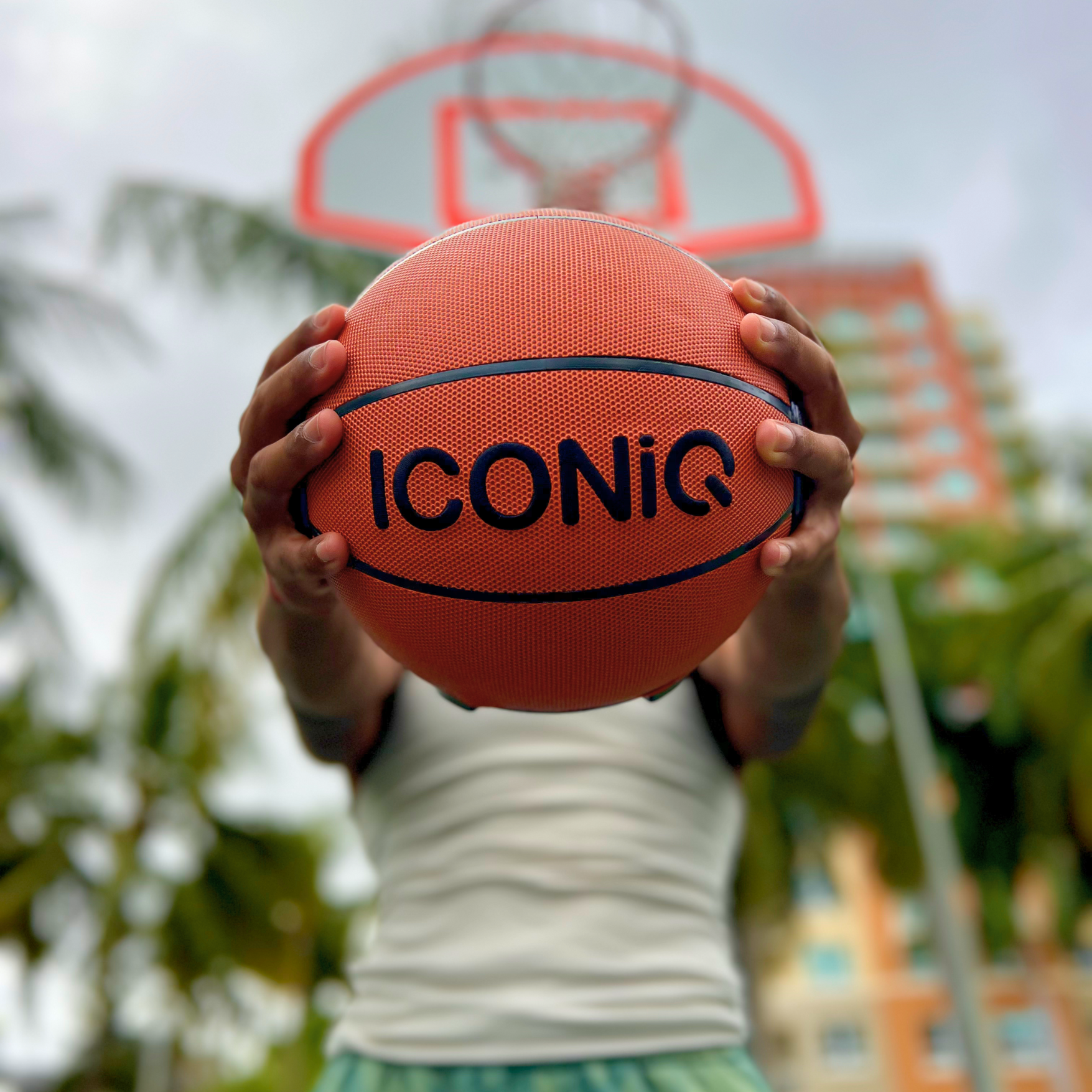 IconiQ Basketball Speaker - Classic Orange